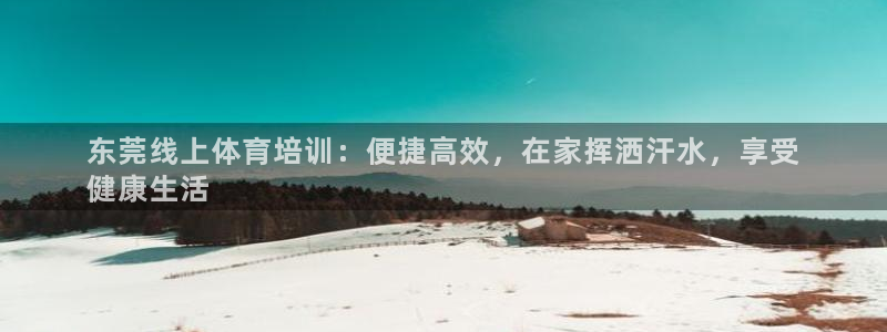 欧陆娱乐平台登录不上：东莞线上体育培训：便捷高效，在