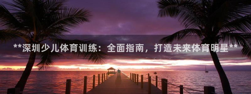 欧陆娱乐平台登录不上：**深圳少儿体育训练：全面指南