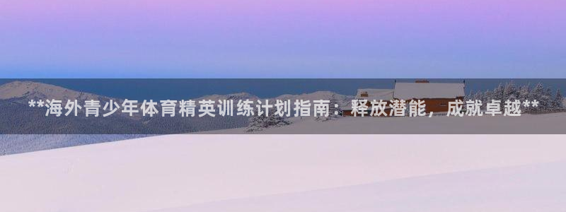 欧陆娱乐的故事：**海外青少年体育精英训练计划指南：