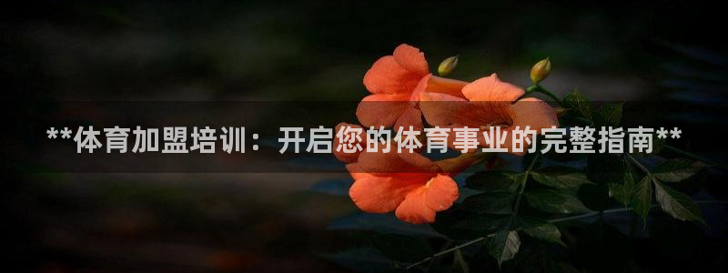 欧陆娱乐稳中：**体育加盟培训：开启您的体育事业的完