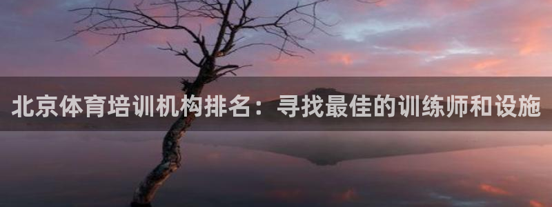 欧陆娱乐注册链接安全吗：北京体育培训机构排名：寻找最